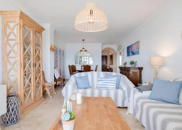 Family Aguamarina Front The Sea Free Parking Fuengirola